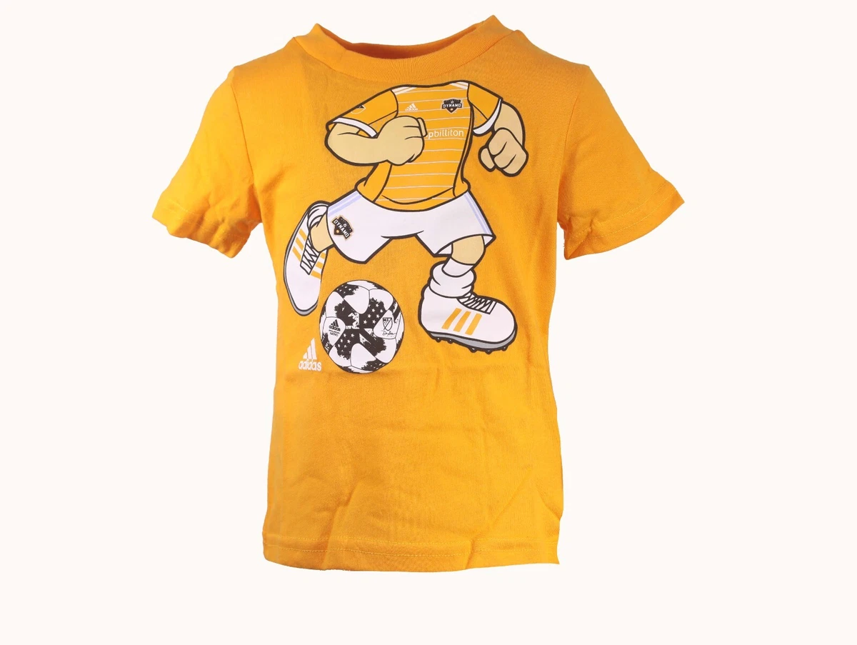 Houston Dynamo Official MLS Adidas Apparel Baby Infant Toddler Size T Shirt New