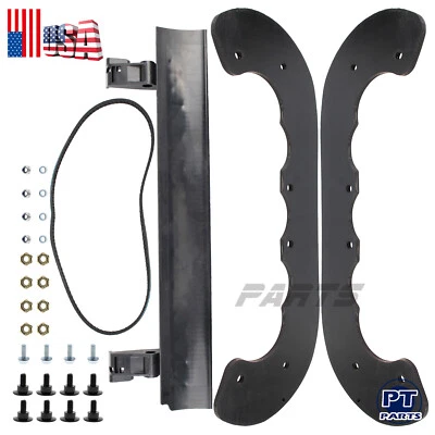 PARTSCOLLECT Auger Paddles Scraper & Belt fits Toro Model 721E 721R 99-9313 108-4884 121-6622