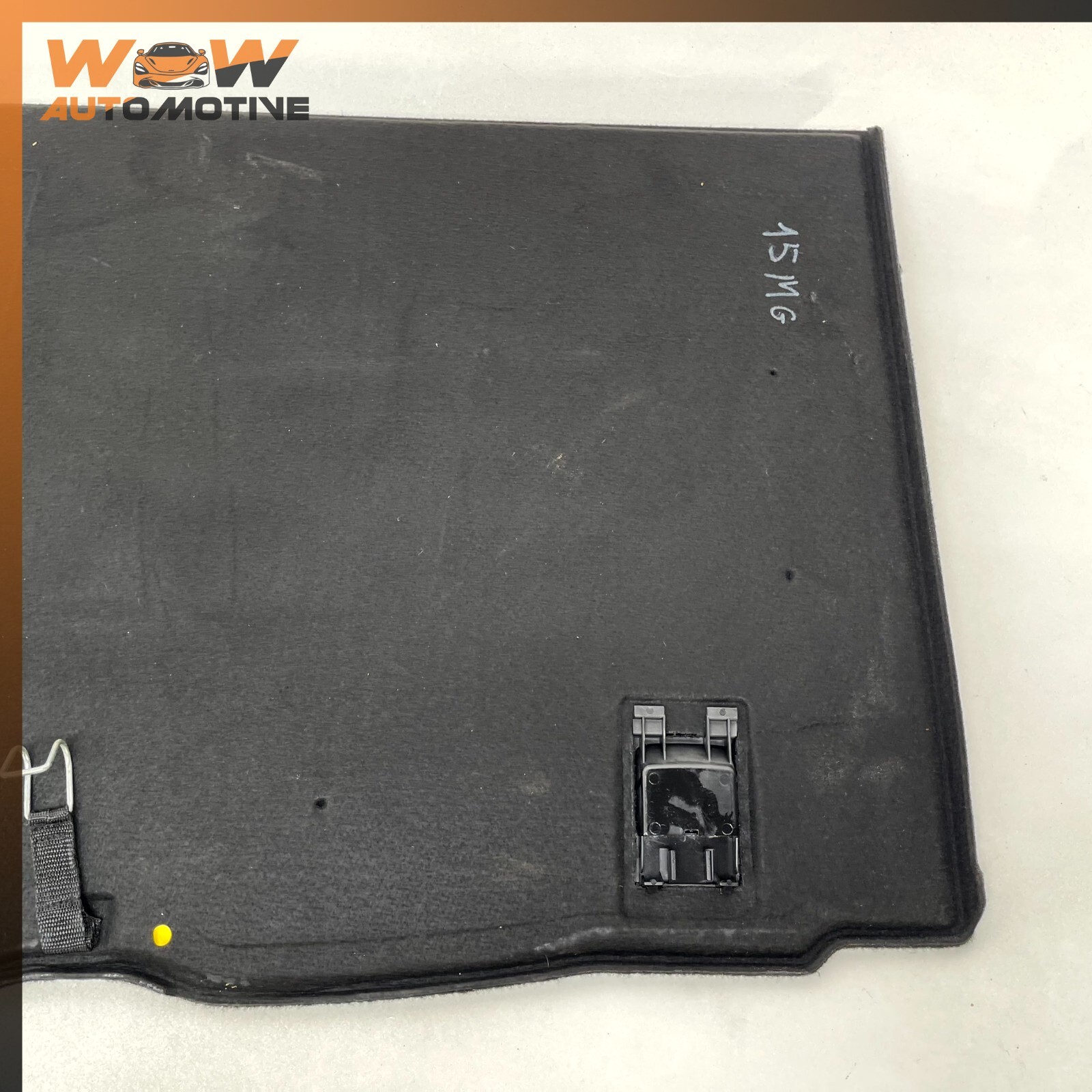 14-17 MASERATI GHIBLI TRUNK CARGO SPARE FLOOR CARPET COVER TRIM OEM