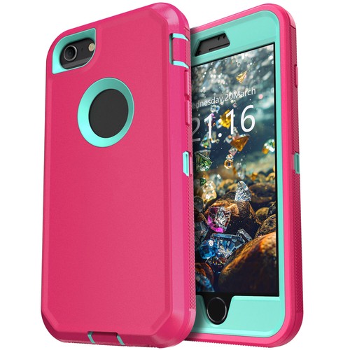 For Apple iPhone 6/6s Plus Protective Case Hybrid Rugged Cover Screen Protector - Picture 21 of 55
