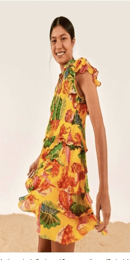 farm Rio Beaks And bananas Mini Dress Small | eBay