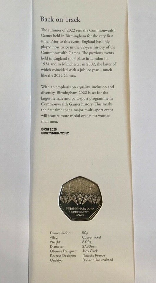 Moneta Aquatics Da 50 Pence Del Regno Unito: Oggi Vale Un Bel Gruzzolo - Foto 3