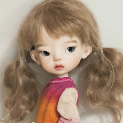 1/6 BJD with Resin Special Body Type Not Happy Bare Doll Girl Gift Cute