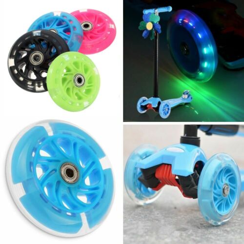 Enhance Your Skating Experience with LED Flashing Wheels ABED 7 Bearings - Picture 1 of 60