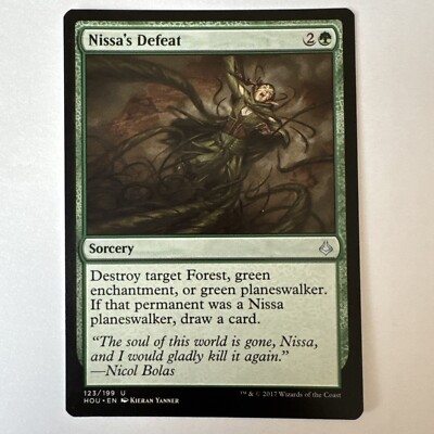 Nissa's Defeat | MtG Magic Hour of Devastation | English | VLP HOU