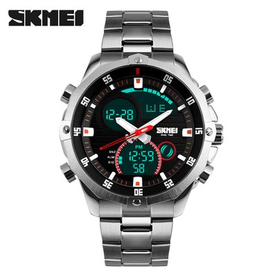 skmei dual time watch