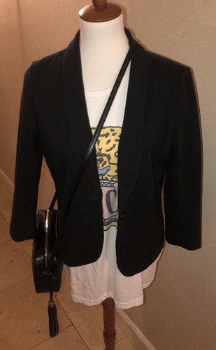 Gap Classic Womens Ponte/Knit Black 