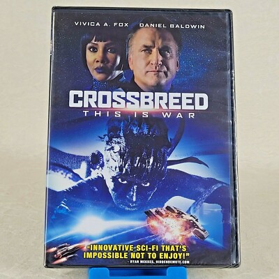 Crossbreed DVD 2019 Vivica A. Fox  Daniel Baldwin Alien Sci Fi Action New