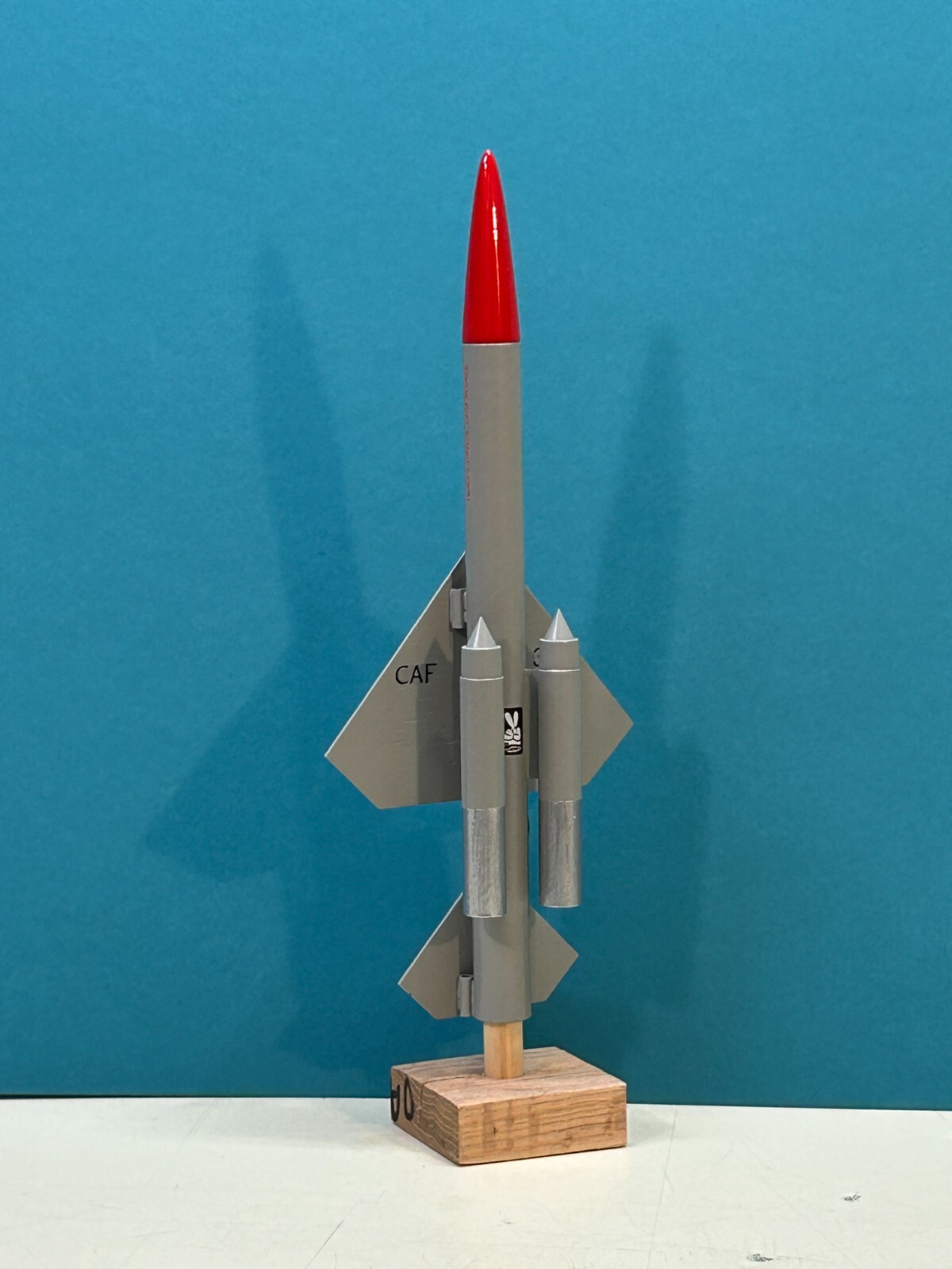 Estes Mini Bomarc Model Rocket Clone Kit #0805 With resin and laser-cut parts