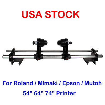 Paper Feeding System for 54'' 64'' 74'' Roland / Epson / Mutoh / Mimaki Printer USA