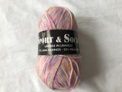 Sport & Socks by Vimar 1991 s.r.l. Italy 75% wool 25% polyamide 50g 