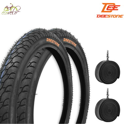 2 COPERTONI 24 X 1.75 DEESTONE SLICK Mtb + 2 CAMERAE BICI 24\