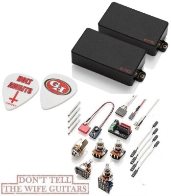 新品 眠 EMG GH Set Black Gary Holt