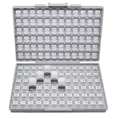 AideTek 0603 SMD SMT 1% RoHS 144 Values 100PC/value Sample Resistor kits USA