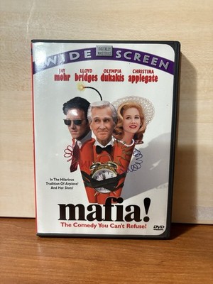 Mafia DVD (1998) Starring Jay Mohr, Lloyd Bridges, Christina Applegate