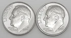 1994 P & D Roosevelt Dime Set  AVE CIRCULATED **FREE SHIPPING**