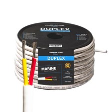 Common Sense Marine 14 Gauge 2 Conductor Marine Wire - 200 Ft Duplex Round
