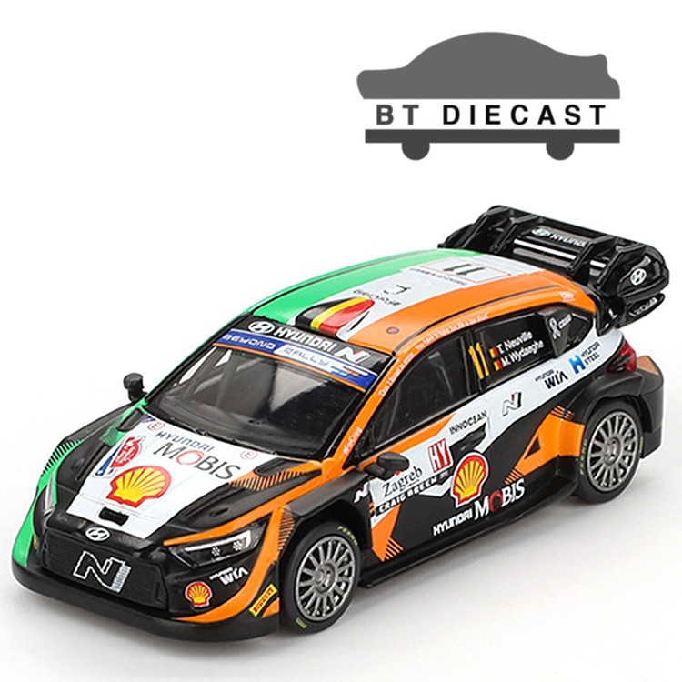 MINI GT HYUNDAI I20 N RALLY1 #11 2023 RALLY CROATIA POWER WINNER 1