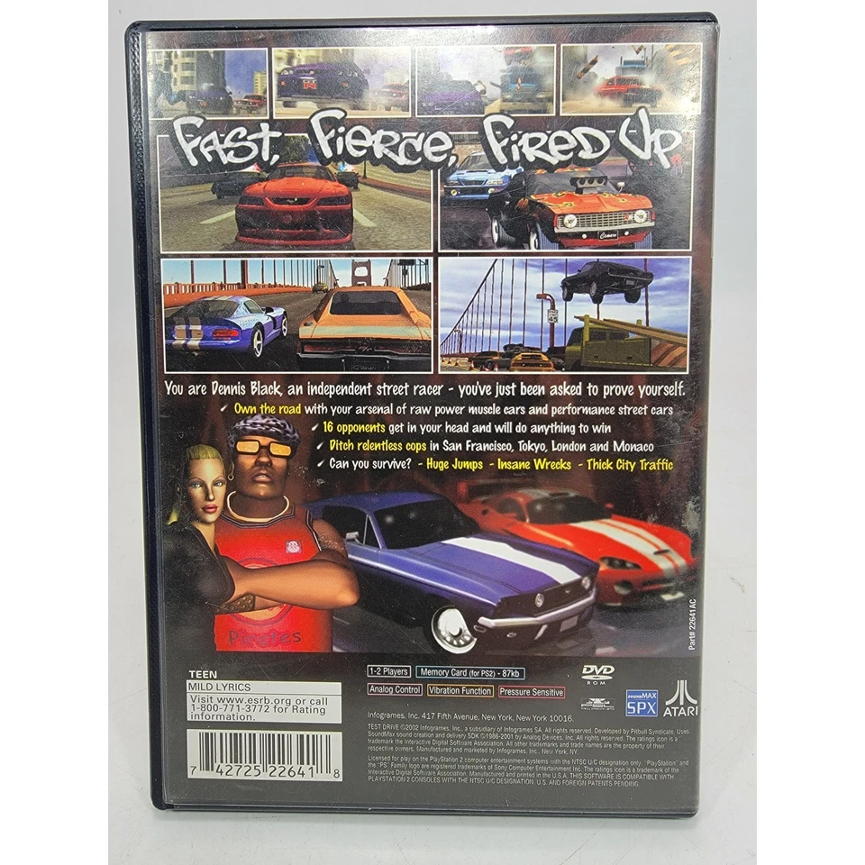 Test Drive (Sony PlayStation 2, 2003) - PS2 - Image 2 of 4