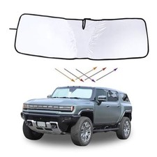 for Hummer EV Windshield Sun Shade for 2022-2024 2025 2026 Hummer EV SUV