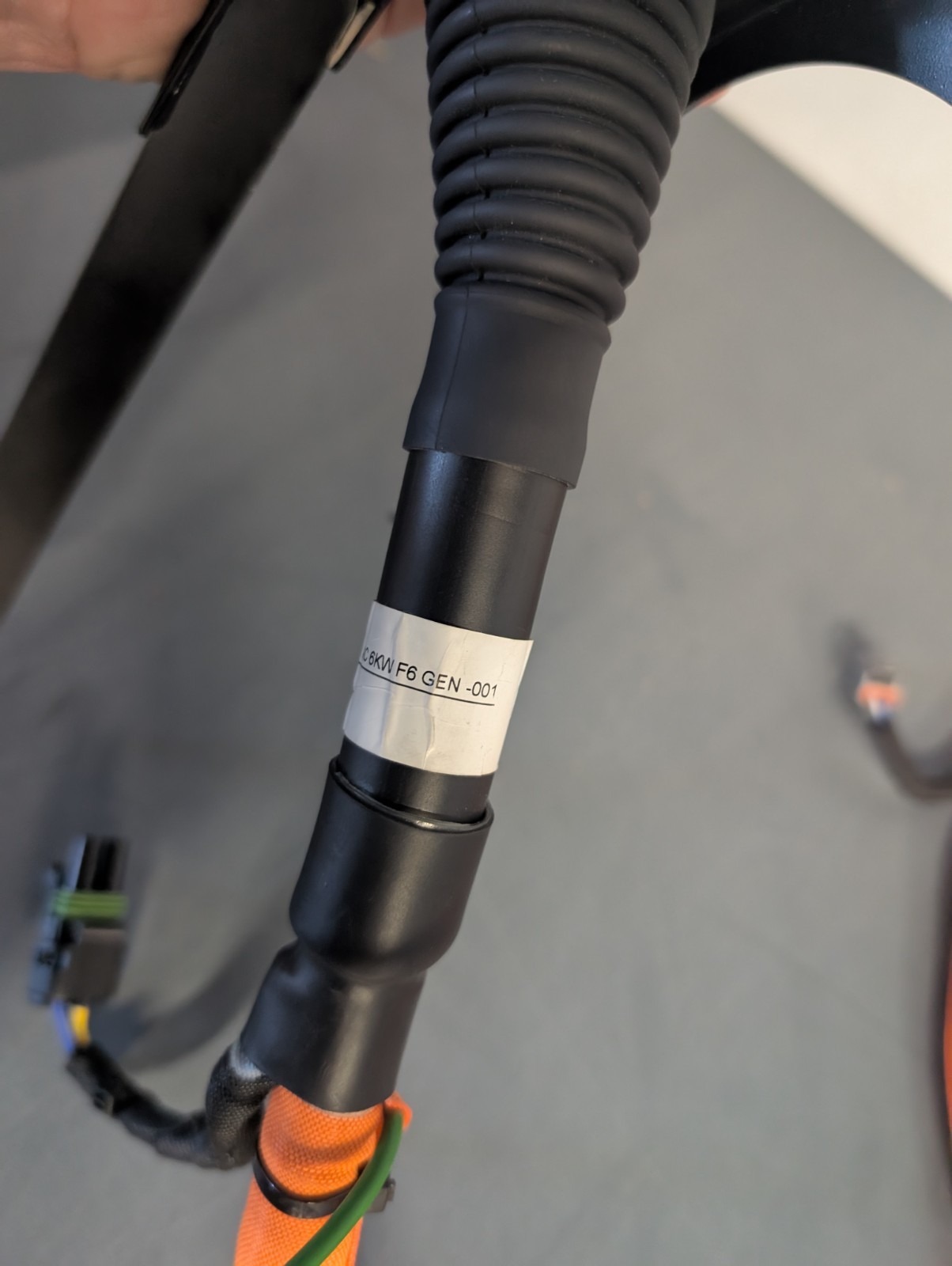 ZERO Motorcycles CHARGE HARNESS TYPE 1 AC 6KW F6 (Special Order) 56-08409