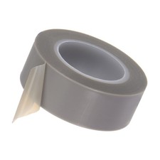 1Pcs 0.8"x33ft 0.13mm Thick PTFE Film Tape DIY Single Side Adhesive Gray