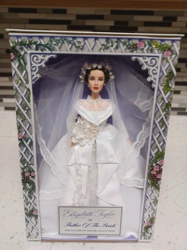 2000 Mattel Elizabeth Taylor in Father of the Bride Barbie Doll #26836 NRFB Liz