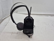 Plantronics Poly Voyager Focus 2 Bluetooth Headset VFOCUS2 W/ Charging Base