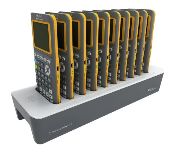 New TI-84 Plus CE Teacher Pack 10 Graphing Calculators + Charging Dock