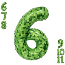 Number 1 Balloon 40 Inch, Sage Green, First Birthday Decor, Large Balloon