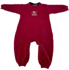 VTG BRANDON SPORTSWEAR NFL San Francisco 49ers Logo Sweatshirt Romper S 2 3 Yrs