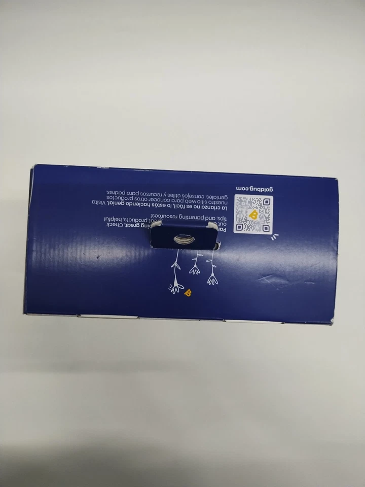 Goldbug 2 en 1 Soporte de Cabeza Infantil Blanco y Gris Inserto Infantil Extraíble Foto 3 de 4