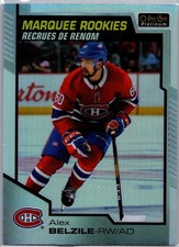 Alex Belzile 2020-21 O-Pee-Chee Platinum Rainbow Montreal Canadiens #187
