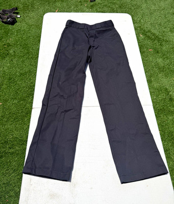 Dickies 874 Original Fit Twill Work Pants Black Cotton Blend 28x30 874BK