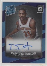 2017 Donruss Optic Rated Rookie Purple Prizm Signatures Damyean Dotson Auto 0c6
