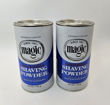 MAGIC Shaving Powder REGULAR STRENGTH for Men by Softsheen-Carson - Lot of 2