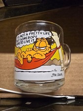 1978 McDonald's Garfield Glass Coffee Cup