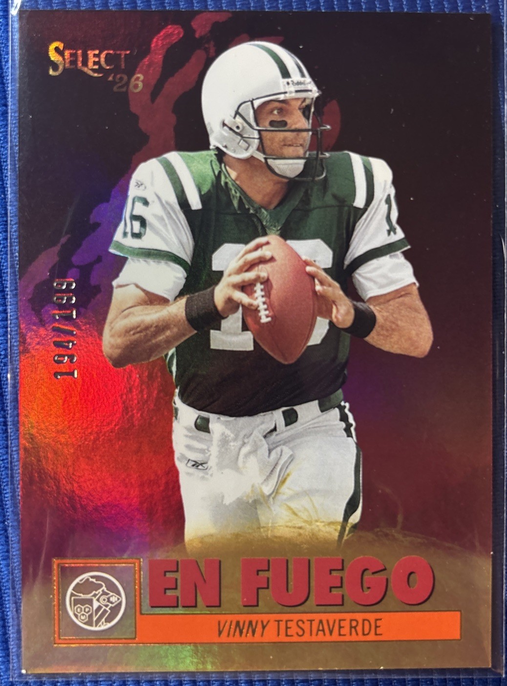 2026 Panini Decades 90s Vinny Testaverde /199 #E-VT