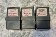 3 TESTED View Master Show Beam Cartridges - Disney Mickey Mouse Transformers Etc