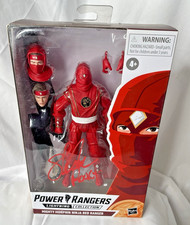 Mighty Morphin Power Rangers Lightning Collection Ninja Red Ranger NEW Signed