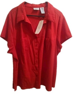  Red White Stag Woman Shirt NWT Age UNKNOWN