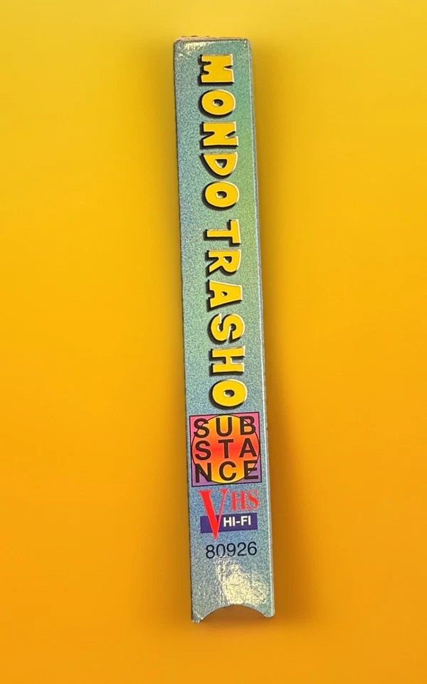 Mondo Trasho VHS John Waters Divine Rare Cult Movie OOP Substance EX RARE - Image 2 of 4