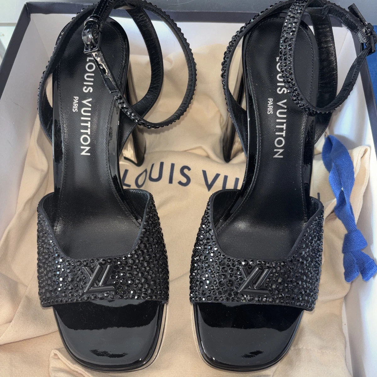 Louis Vuitton Leather Upper Slide Sandals for Women Just Listed 2026