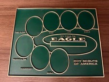 My Trail to Eagle Boy Scout Display Board