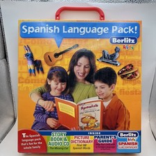 Berlitz Spanish Language Pack For Kids Learn W/activities, Songs, Stories