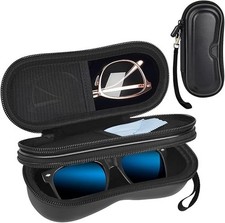 Double Sunglasses Case Eyeglasses Organizer, Eye Glass Storage Holder,