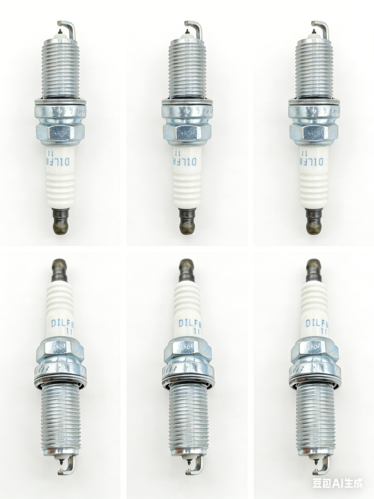 Set of 6 Spark Plugs Laser Iridium for Toyota  Lexus 3.5L V6 OEM DILFR6D11/6176