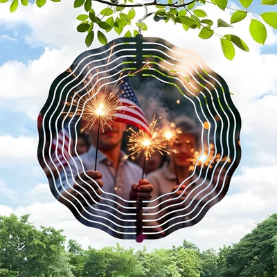 #ad 3D Metal Hanging Wind Spinners for Yard amp; Garden for Outdoor Decor $14.78