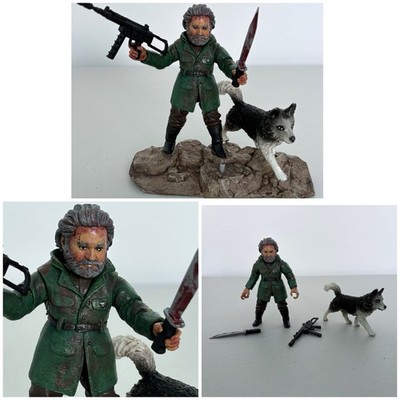 The Thing Custom R.J McReady Figure Articulated Custom Figure & Dog thing