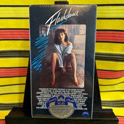 Flashdance VHS 1983 Paramount Factory Sealed Vintage Tape SP Mode Sticker